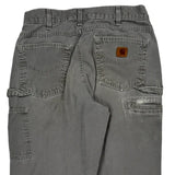 Carhartt Carpenter Pants - 31W 34L Gray Cotton