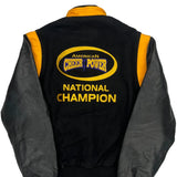 National Champion American Cheer Power Varsity Jacket - Small Grey Leather