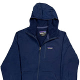 Patagonia Jacket - Large Blue Polyester