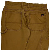 Carhartt Carpenter Trousers - 34W 32L Brown Cotton