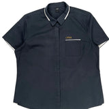 Oakley Short Sleeve Shirt - XL Black Cotton