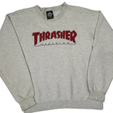 Thrasher Sweatshirt - Medium Gray Cotton