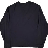 Carhartt Long Sleeve T-Shirt - Large Black Cotton Blend
