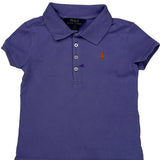 Age 5 Polo By Ralph Lauren Polo Shirt - XS Purple Cotton