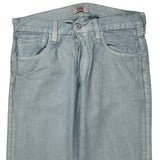 501 Levis Jeans - 34W 31L Light Wash Cotton