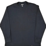 Dickies Long Sleeve T-Shirt - 2XL Black Cotton