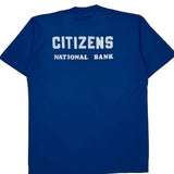 American Cancer Society Jerzees Single Stitch T-Shirt - Large Blue Cotton