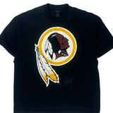 Washington Redskins Reebok Nfl T-Shirt - 2XL Black Cotton