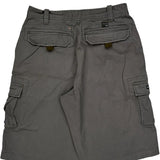 Fubu Cargo Shorts - 31W 11L Gray Cotton