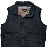 Dakota Checked Gilet - XL Black Polyester