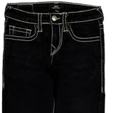 True Religion Contrast Stitch Jeans - 23W 23L Black Cotton
