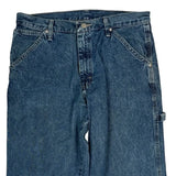 Wrangler Carpenter Jeans - 32W 30L Blue Cotton