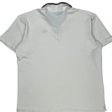 Adidas Polo Shirt - Large White Cotton