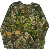 Red Head Long Sleeve T-Shirt - Large Camo Cotton