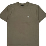 Timberland T-Shirt - Small Khaki Cotton