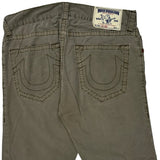 True Religion Shorts - 36W 11L Gray Cotton
