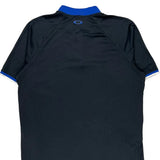 Oakley Polo Shirt - XL Blue Polyester
