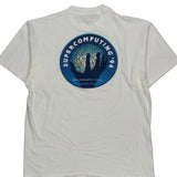 Oneita Graphic T-Shirt - XL White Cotton