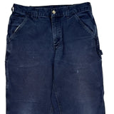 Carhartt Carpenter Pants - 32W 30L Blue Cotton