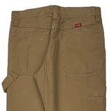 Wrangler Carpenter Pants - 32W 34L Brown Cotton