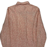 Armani Exchange Floral Shirt - Medium Pink Cotton
