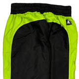 Black Label Starter Contrast Stitch Track Pants - Large Gray Polyester