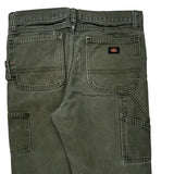 Dickies Carpenter Trousers - 30W 31L Grey Cotton