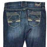 Royal Premium Jeans - 38W 32L Blue Cotton