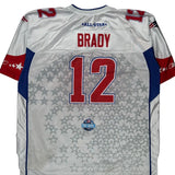 Pro Bowl 2008 Reebok Tom Brady Football Jersey - 2XL Blue Polyester