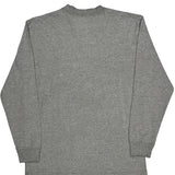 Dickies Long Sleeve T-Shirt - Medium Gray Cotton Blend