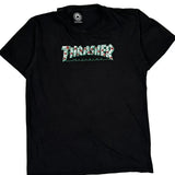 Magazine Thrasher Graphic T-Shirt - Medium Black Cotton