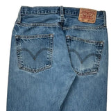 501 Levis Jeans - 31W 36L Blue Cotton