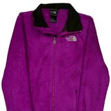 The North Face Fleece Jacket - Small Purple Polyester