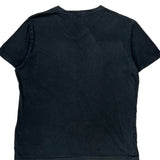 Polo By Ralph Lauren V-Neck T-Shirt - Large Black Cotton
