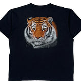 Wild Single Stitch T-Shirt - Large Black Cotton