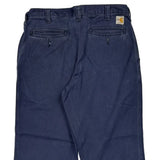 Carhartt Pants - 36W 31L Blue Cotton