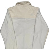 The North Face Fleece Jacket - Medium Cream Polyester