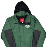 Green Bay Packers Nfl Football Jacket - Medium Black Polyester
