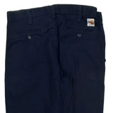 Carhartt Cargo Pants - 36W 34L Navy Cotton Blend