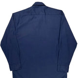 Dickies Shirt - Medium Navy Polyester Blend