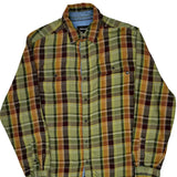 Marmot Checked Flannel Shirt - Large Multicoloured Cotton