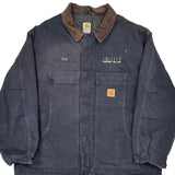 Zwicker Electric Co. Inc. Carhartt Jacket - 3XL Blue Cotton