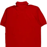 Tommy Hilfiger Polo Shirt - Large Red Cotton