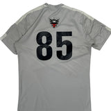 D.C. United Adidas Football Shirt - Medium Grey Polyester