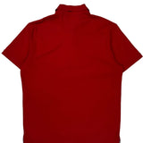 Tommy Hilfiger Polo Shirt - Large Red Cotton