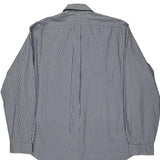 Ralph Lauren Striped Shirt - XL Blue Cotton