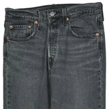 501 Levis Jeans - 28W 29L Gray Denim