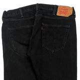501 Levis Jeans - 36W 30L Black Cotton