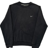 Nike Sweatshirt - Large Black Cotton
