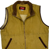 Wrangler Vest - Medium Brown Cotton